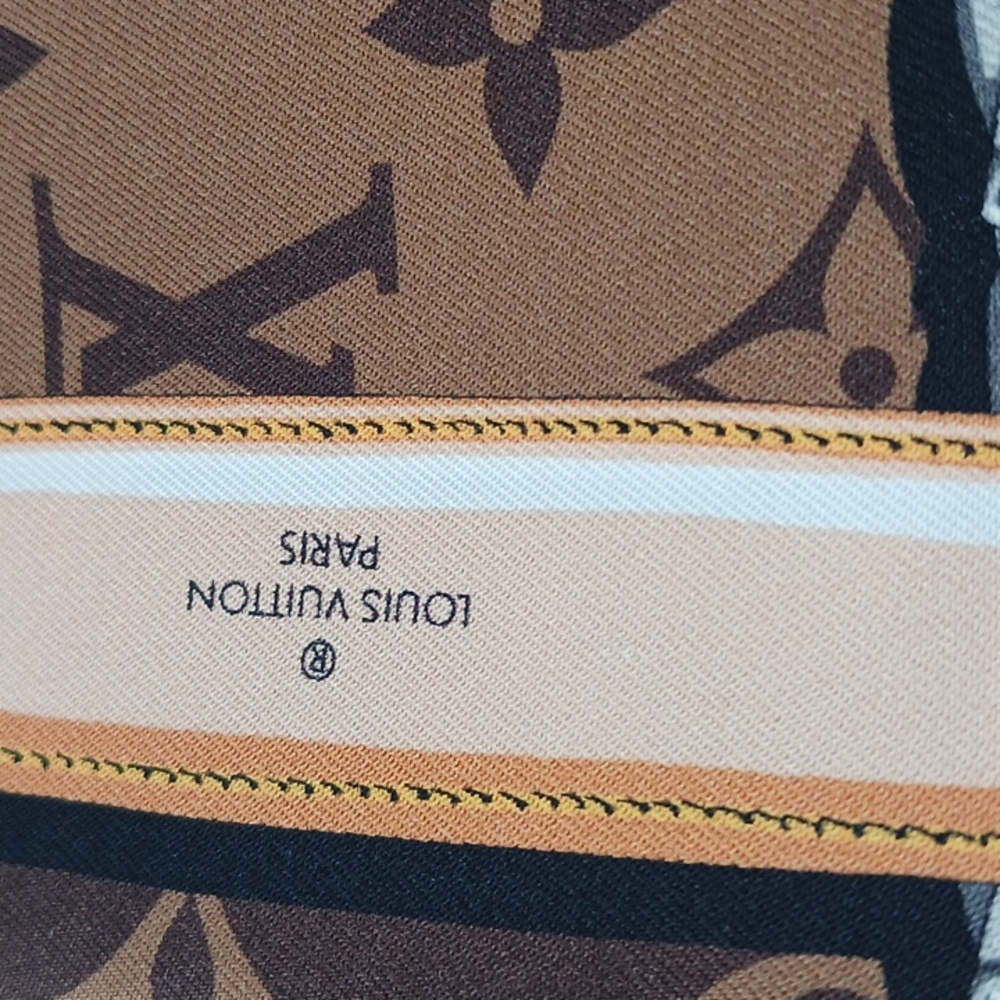 LOUIS VUITTON NEW MONOGRAM CONFIDENTIAL BANDEAU 100% Authentic - Picture 4 of 13